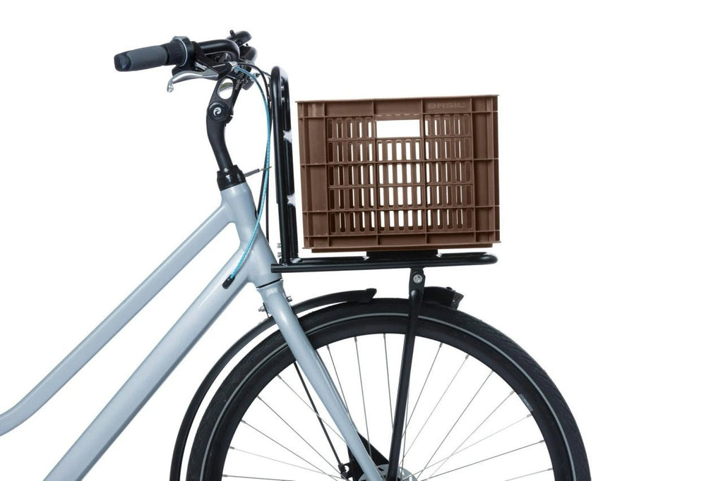 Bicycle Crate Medium 29.5L Chocolate Brown