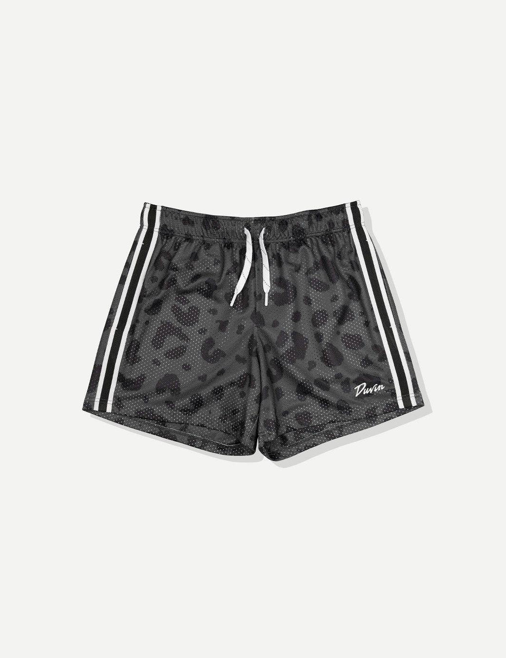 Club Gym Shorts - Black Leopard