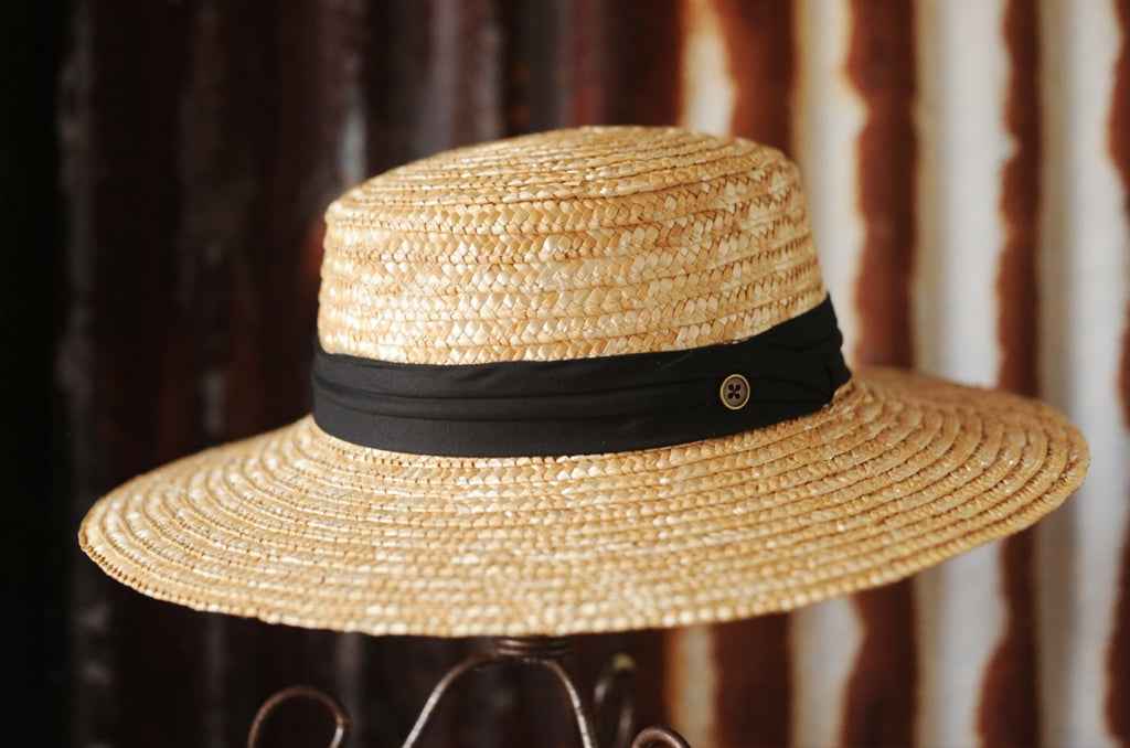 The Bambi Straw Hat - WIDE - NATURAL