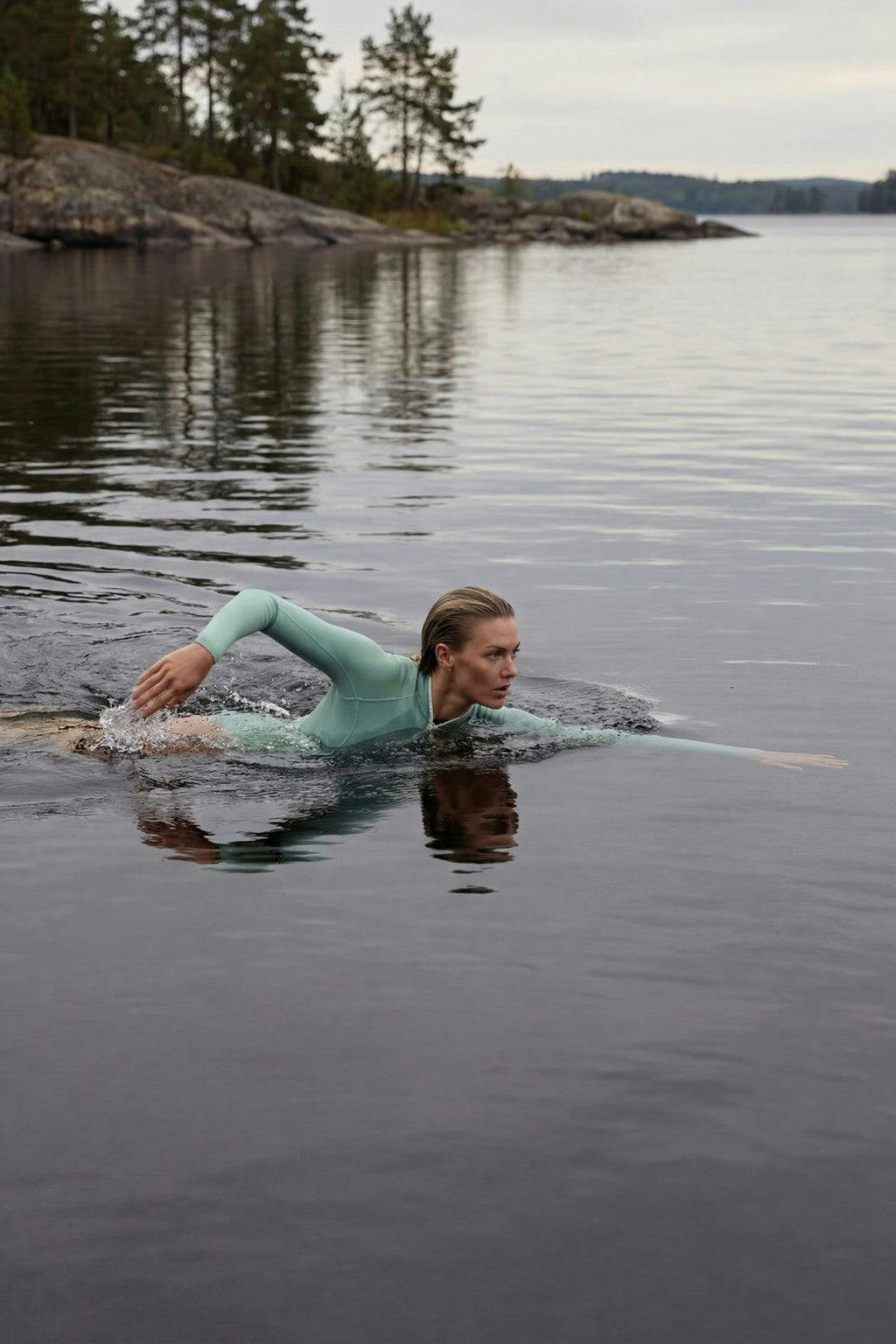 Horizonia Yulex® Springsuit Wetsuit ― Aquamarine