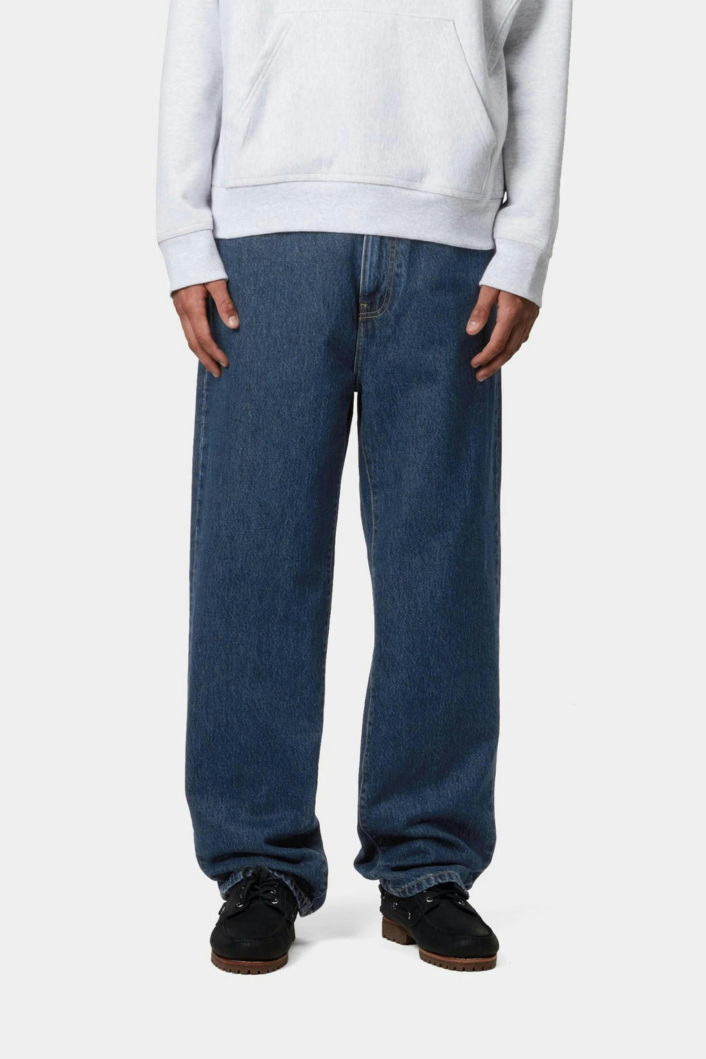 Carhartt WIP Aaron Pant in Blue Stone Wash