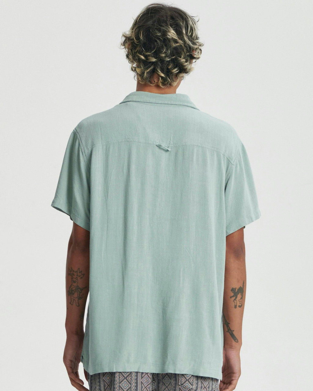 Ernie Resort Shirt - Seagrass