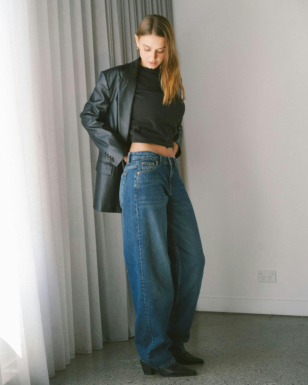 Hill Low Relaxed Jeans - Canyon Dark Used