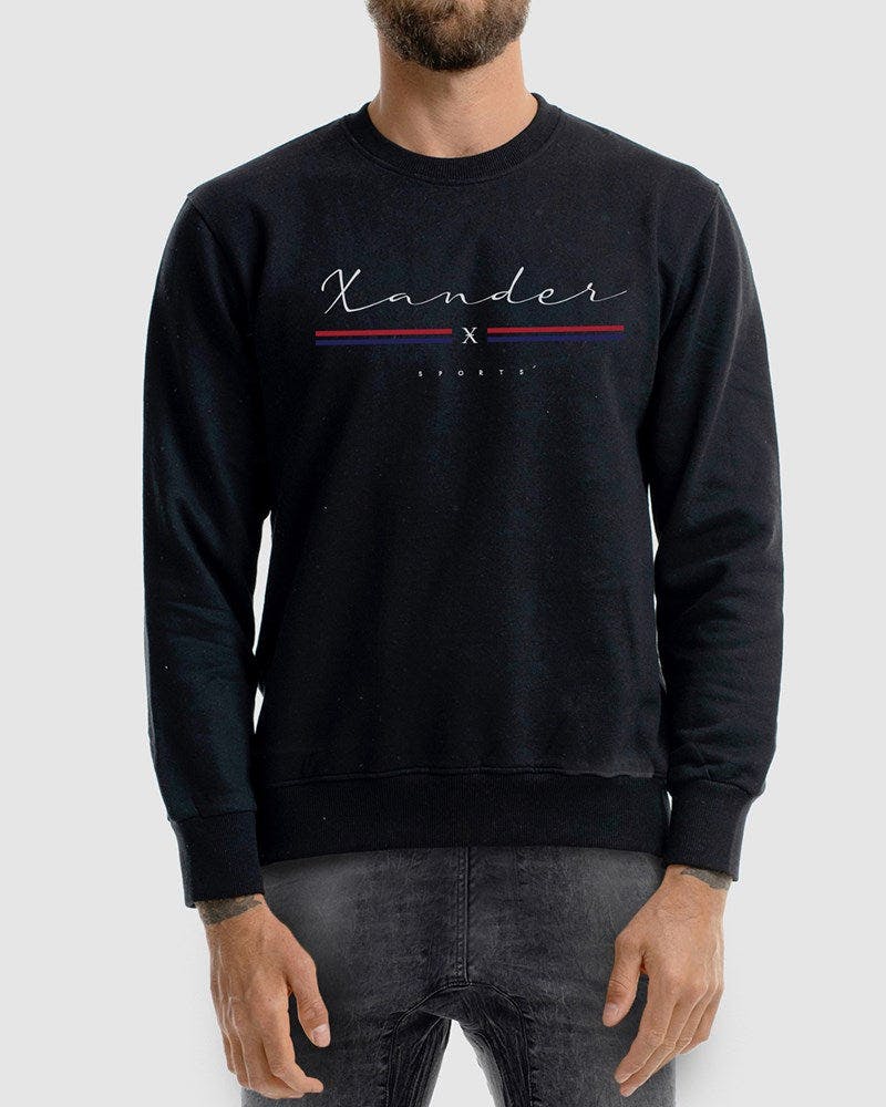 Grid Crewneck