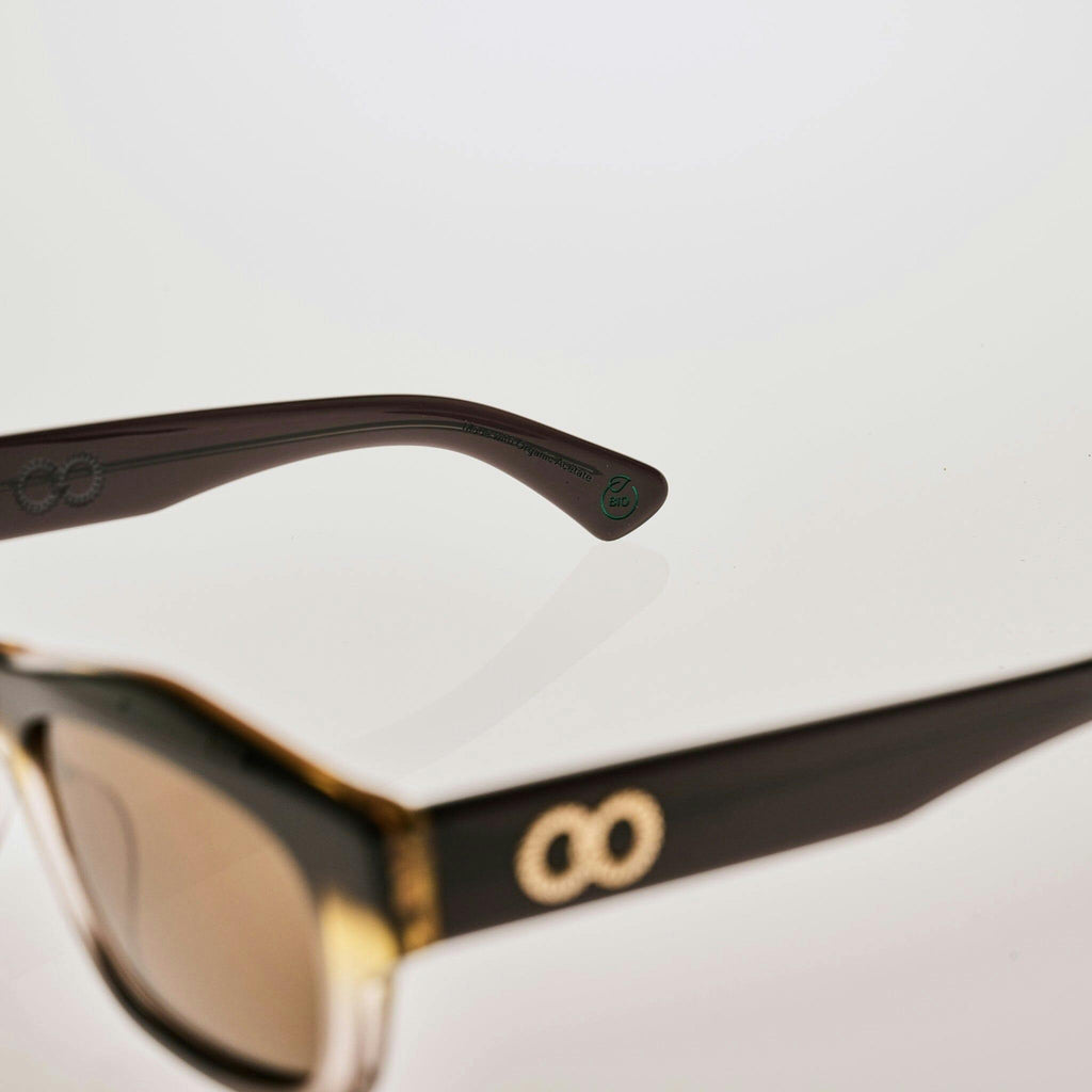 FOLSOM Black Yellow Fade | Amber Bio Lens