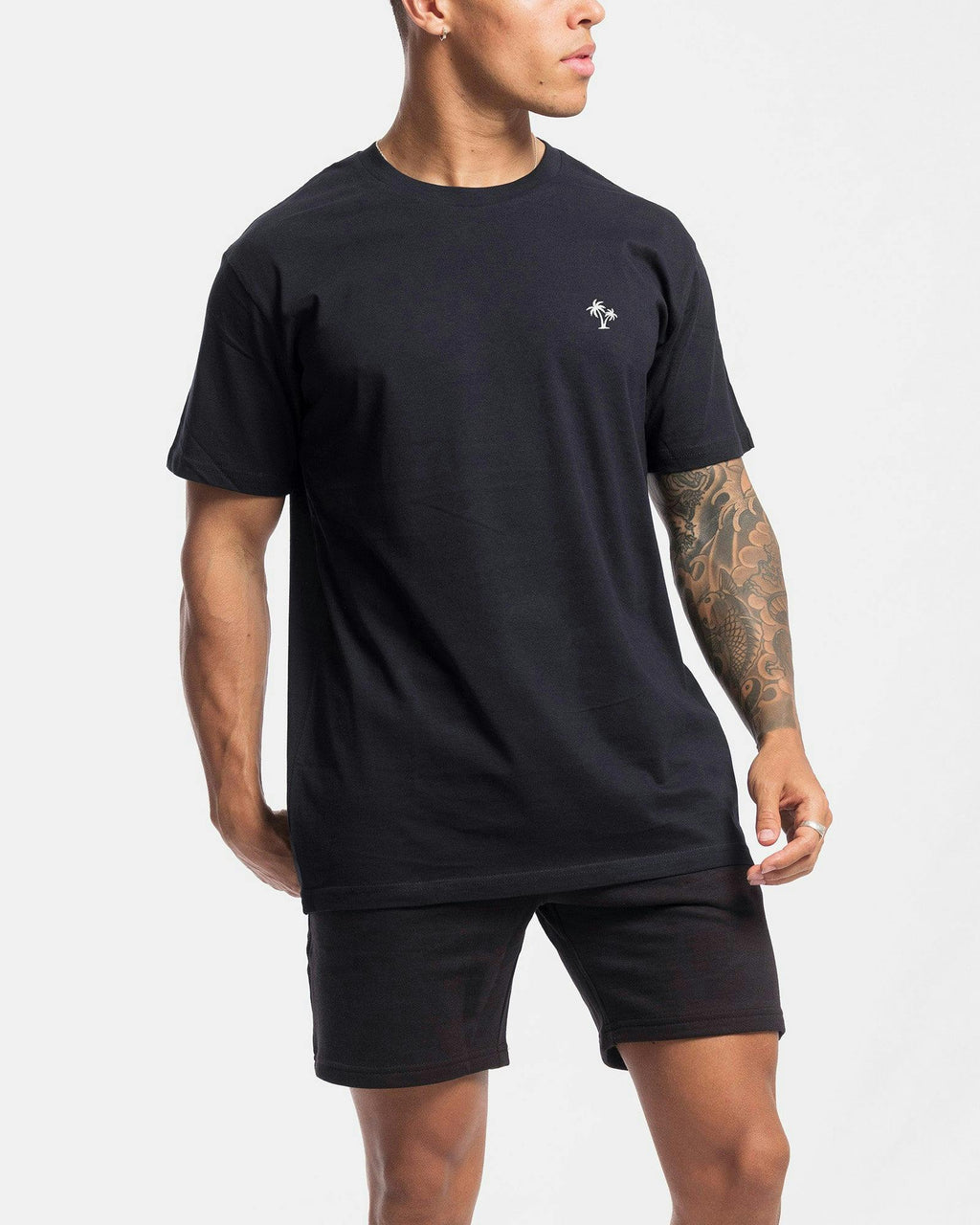 Palm Embroidery Tee