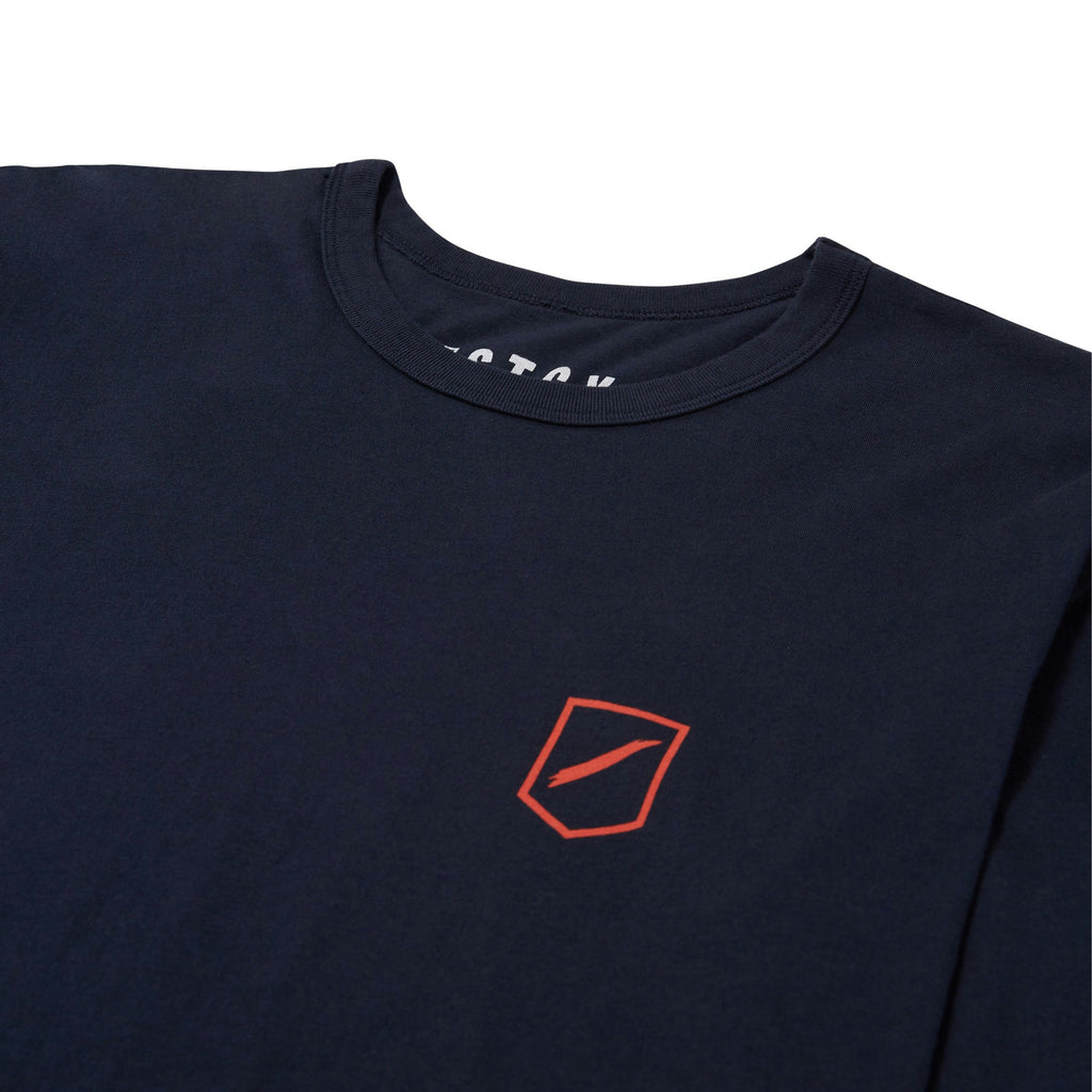 SLASH L/S TEE / NAVY