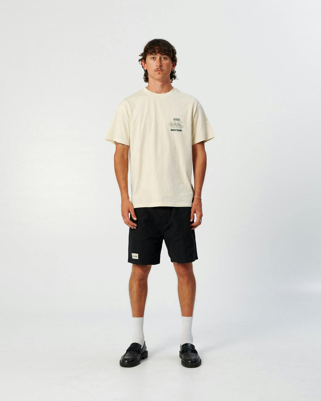 Slow Tee - Ecru
