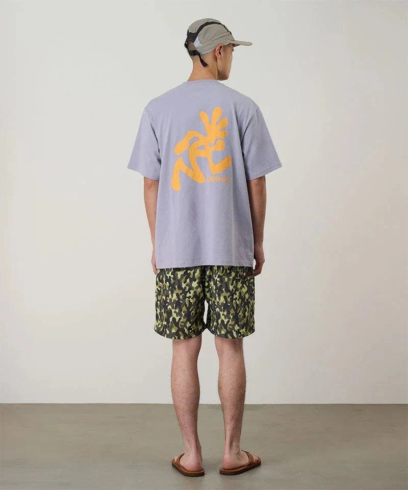 Gramicci Nylon Reef Short in Olive Camo