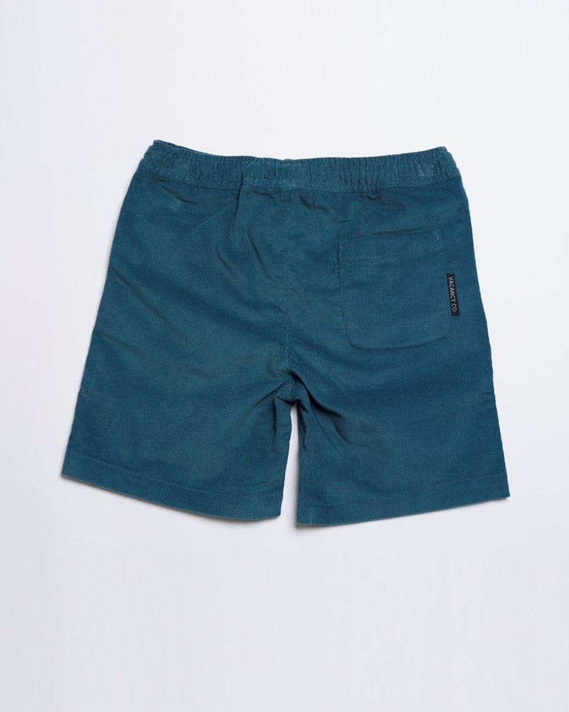 Cord Elastic Waist Stretch Short - Youth