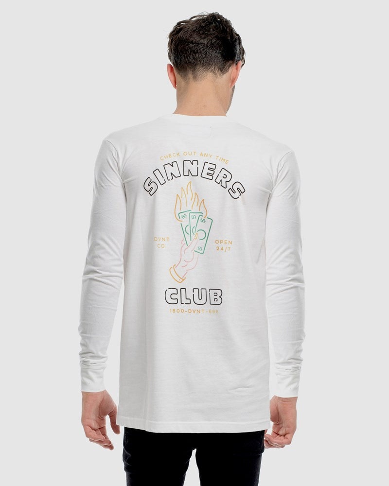 Sinners Club Long Sleeve Tee