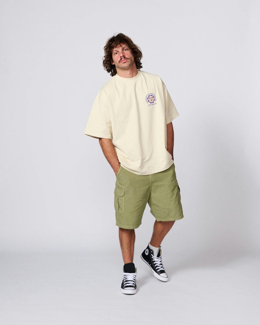 Switch Jumbo Tee - Ecru