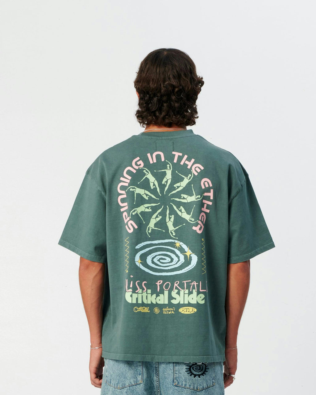 Portals Jumbo Tee - Ocean