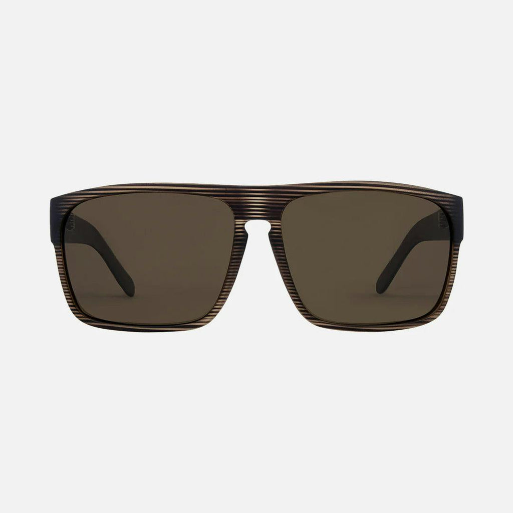 Vendetta - Matte Brown Translucent Streak Frame Brown Polarized Lens