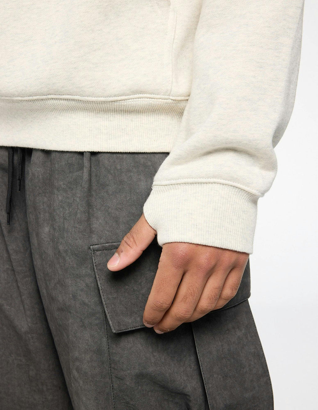 Curved Logo Hoodie