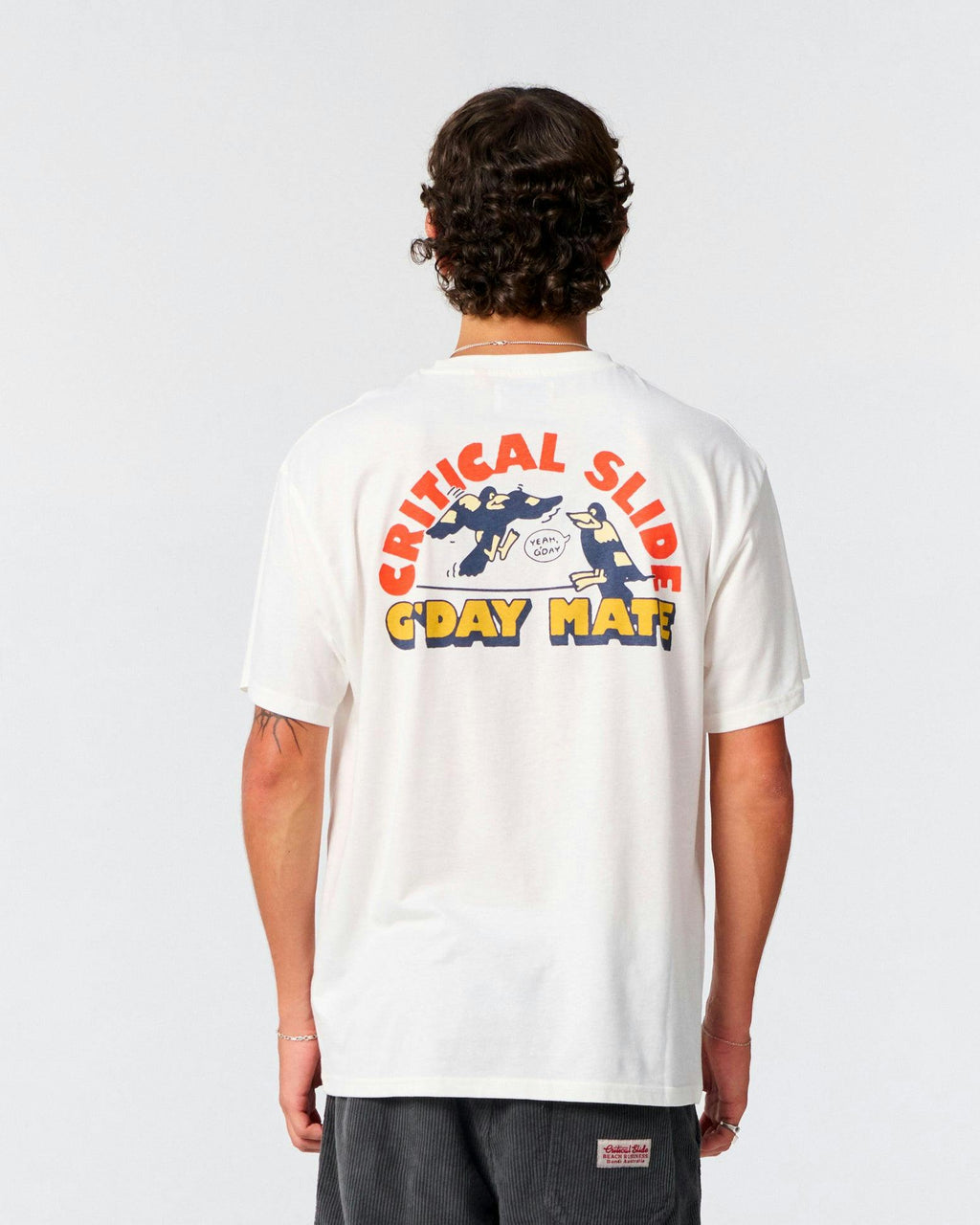 G'Day Mate Tee - Vintage White