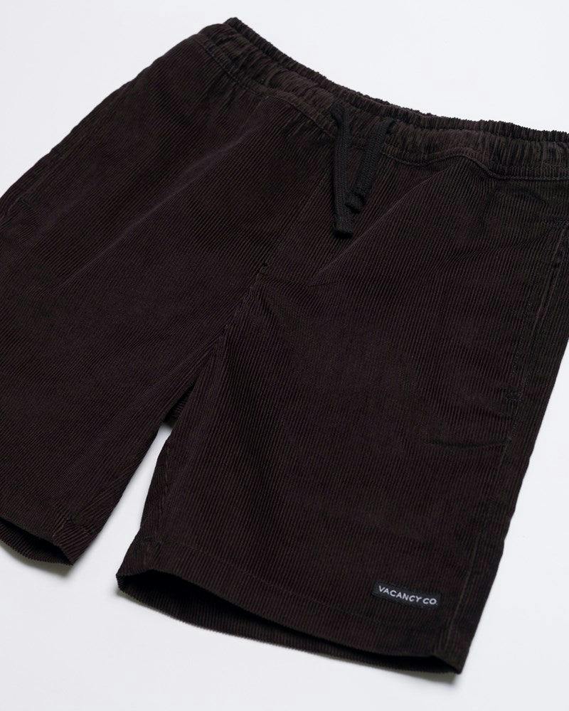 Cord Elastic Waist Stretch Short - Youth