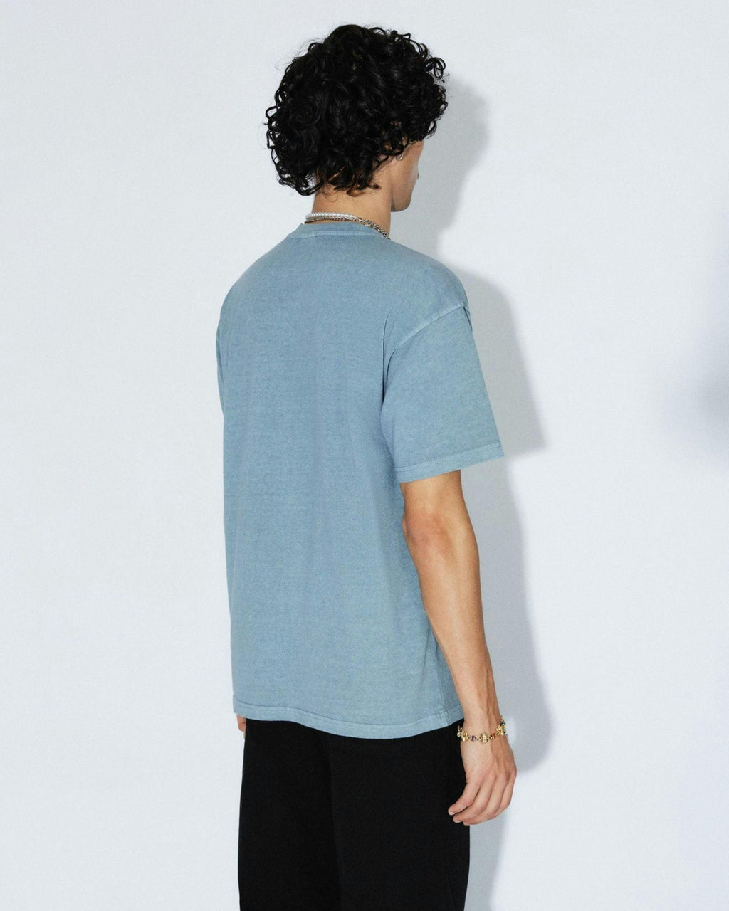 Trooper Tee - Washed Blue Utopia
