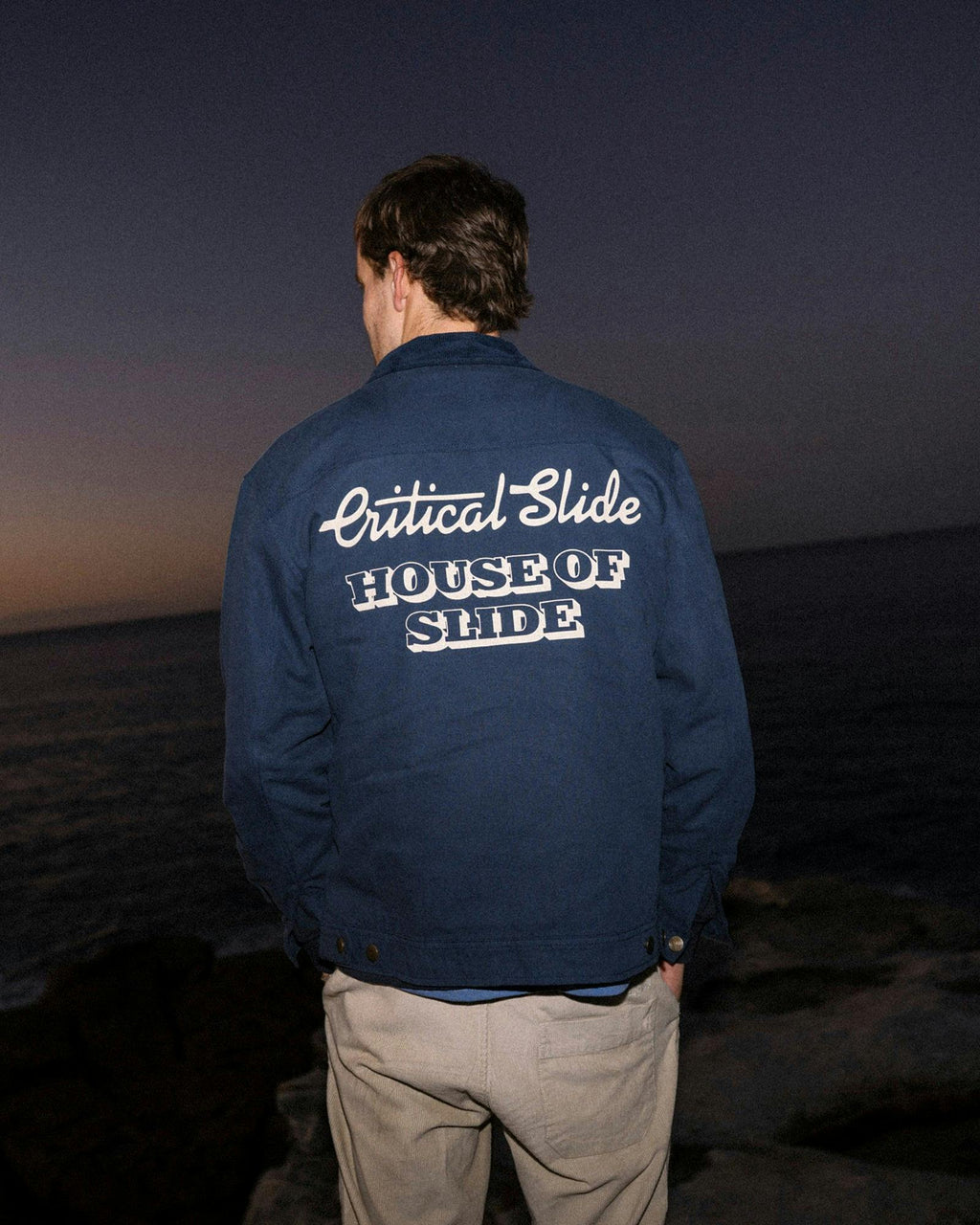 Resin Jacket - Worker Blue