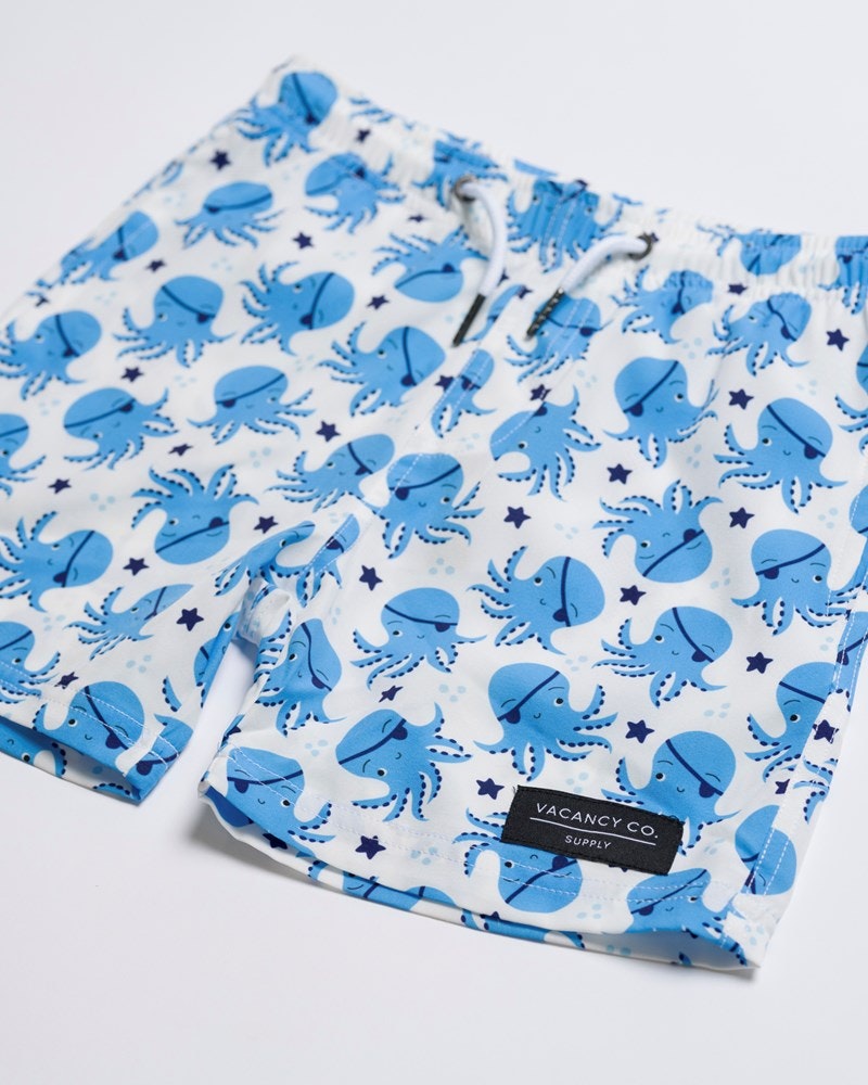 Octo-Pirate Swim Short - Youth