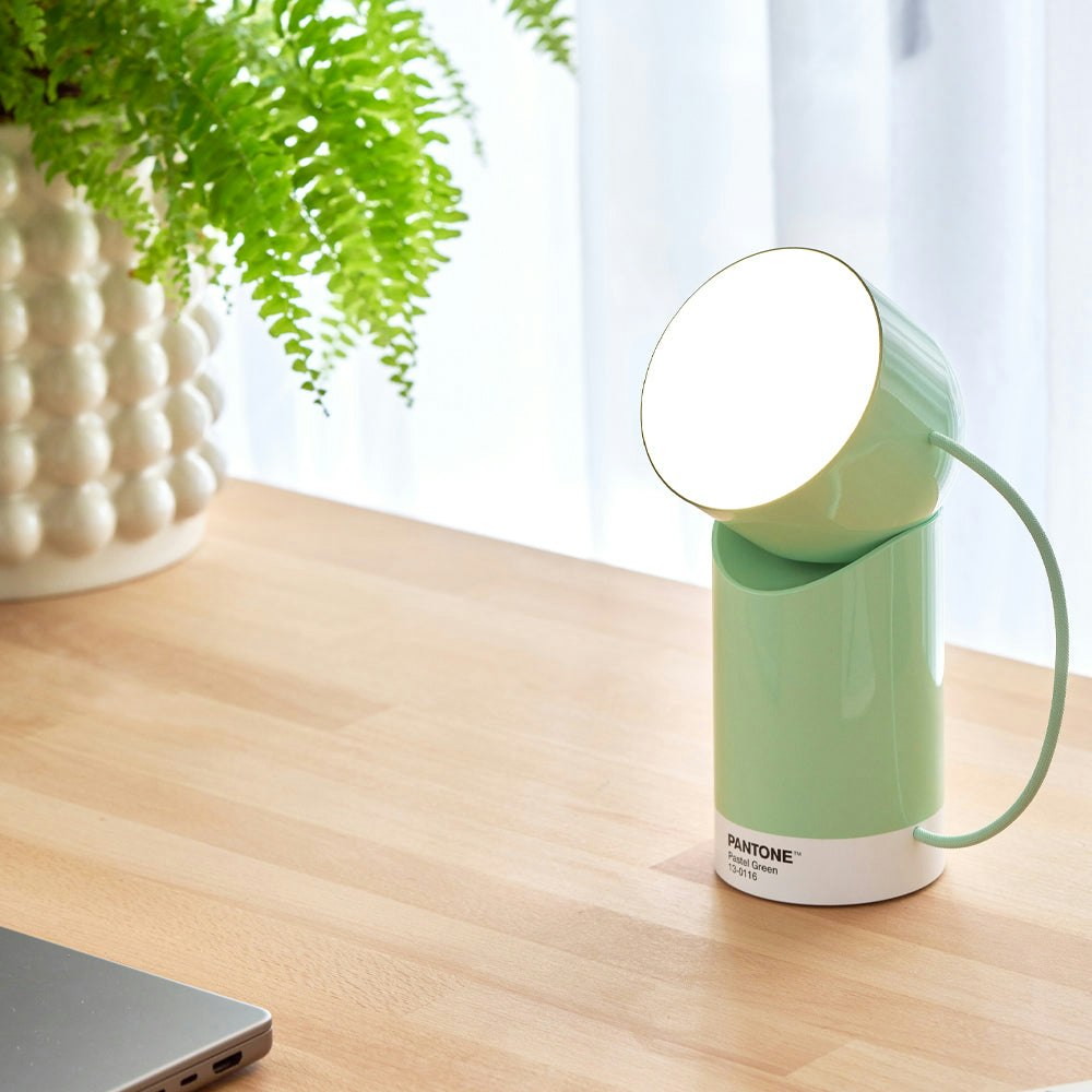 Lexon Orbe Portable Led Lamp With Moving Head PANTONE - Green