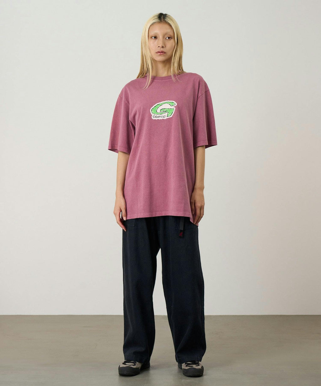 Gramicci G Scribble Tee in Red Pigment
