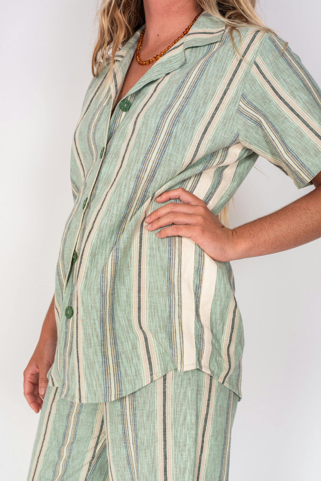 Unisex Shirt in Holiday Stripe