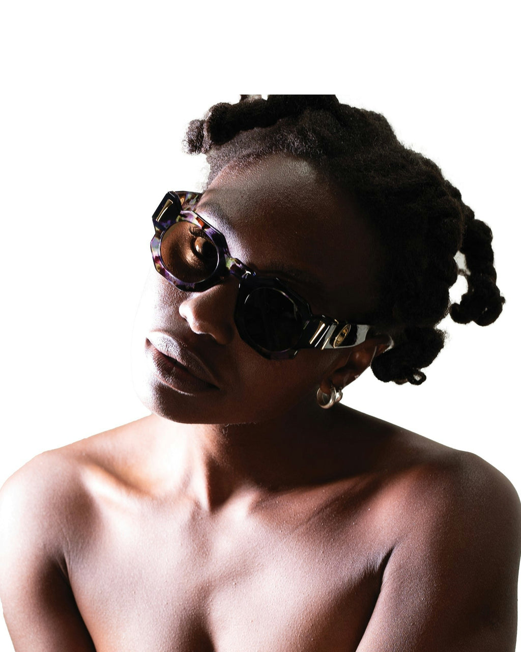 The Cosmos - Moon Dust Sunglasses | Amber Polarised Lenses