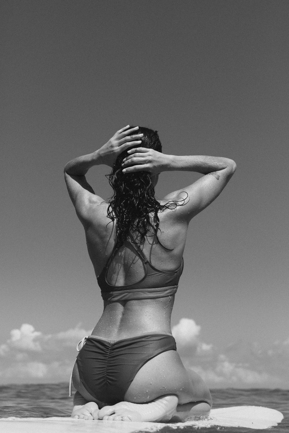 Drawstring Bottom Reversible ― Green-Teal