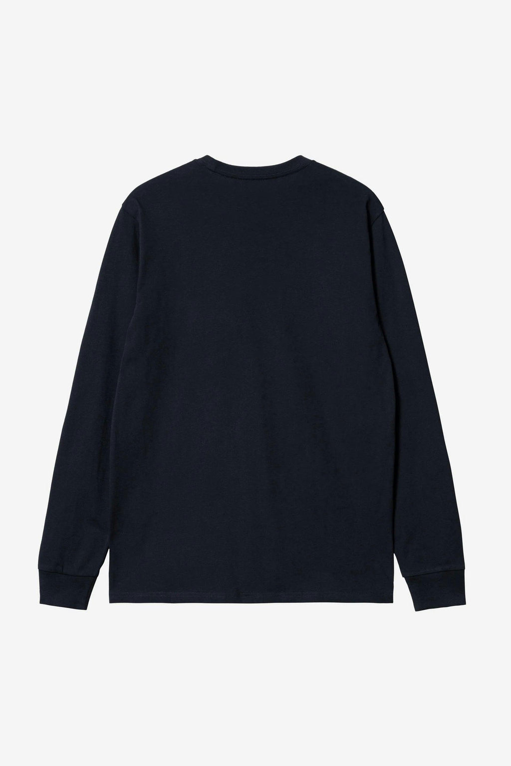 Carhartt WIP L/S Pocket T-Shirt in Dark Navy
