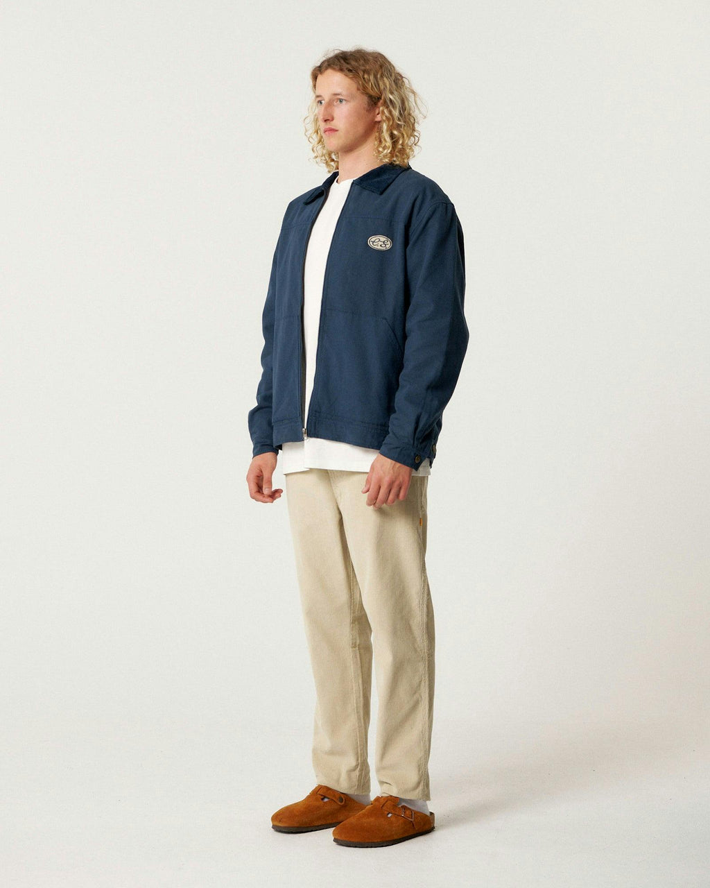 Resin Jacket - Worker Blue