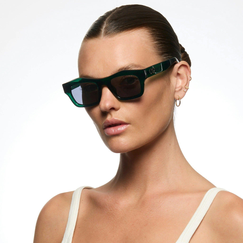 FOLSOM Deep Teal Green | Green Polarised Bio Lens