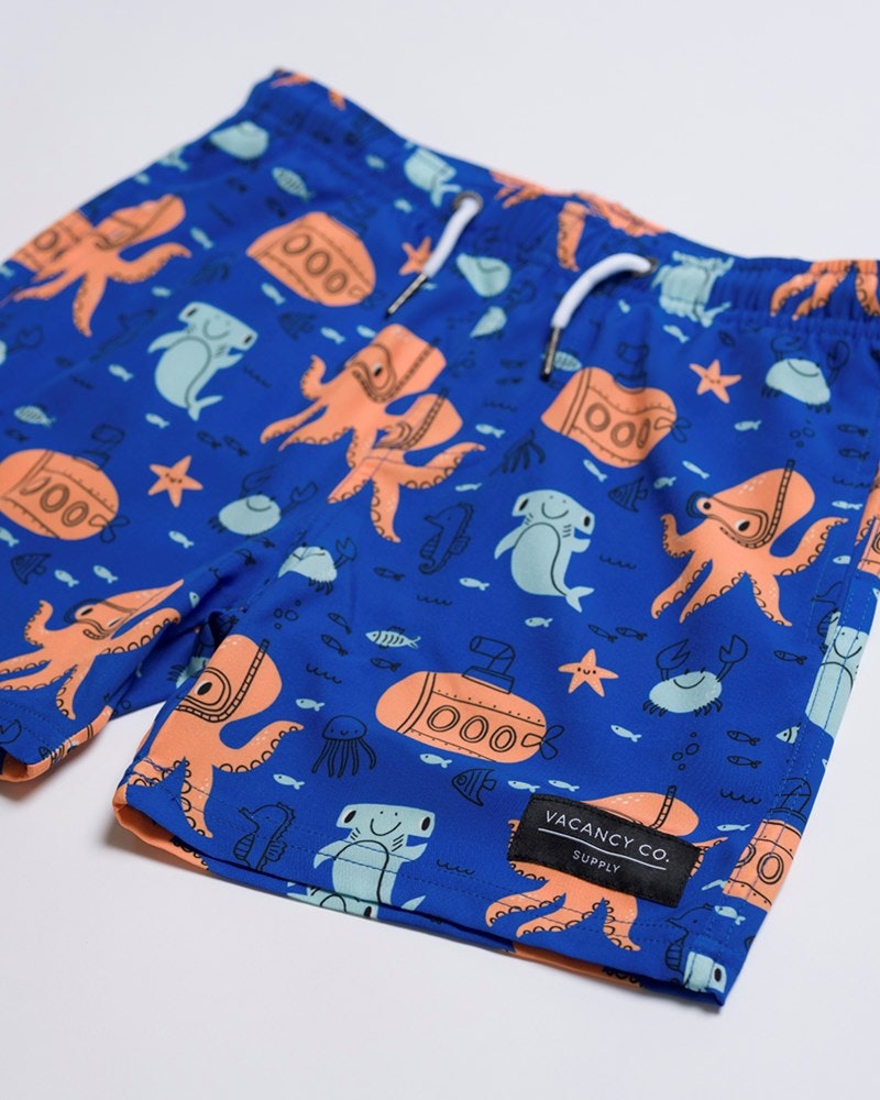 Sea Life Swim Short - Youth