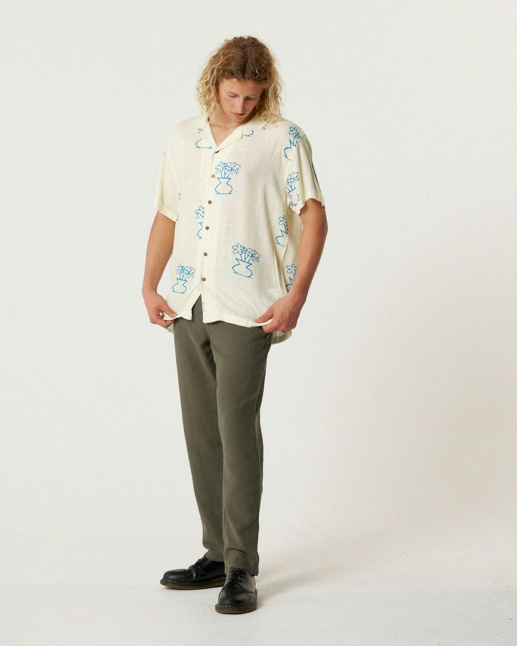 Mellow Resort Shirt - Ecru