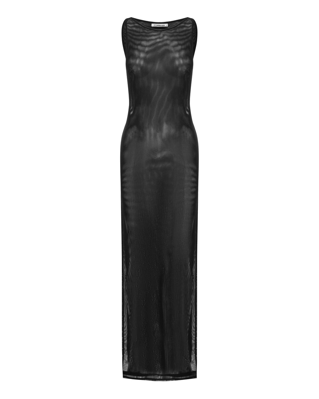 THE BACKLESS MAXI DRESS - BLACK