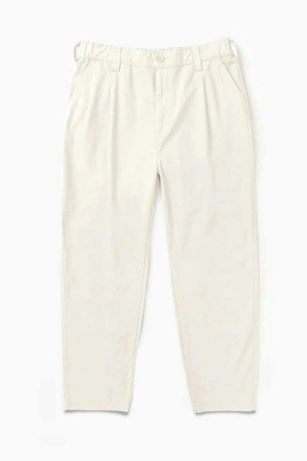 Service Works Twill Waiter Pants in Off White