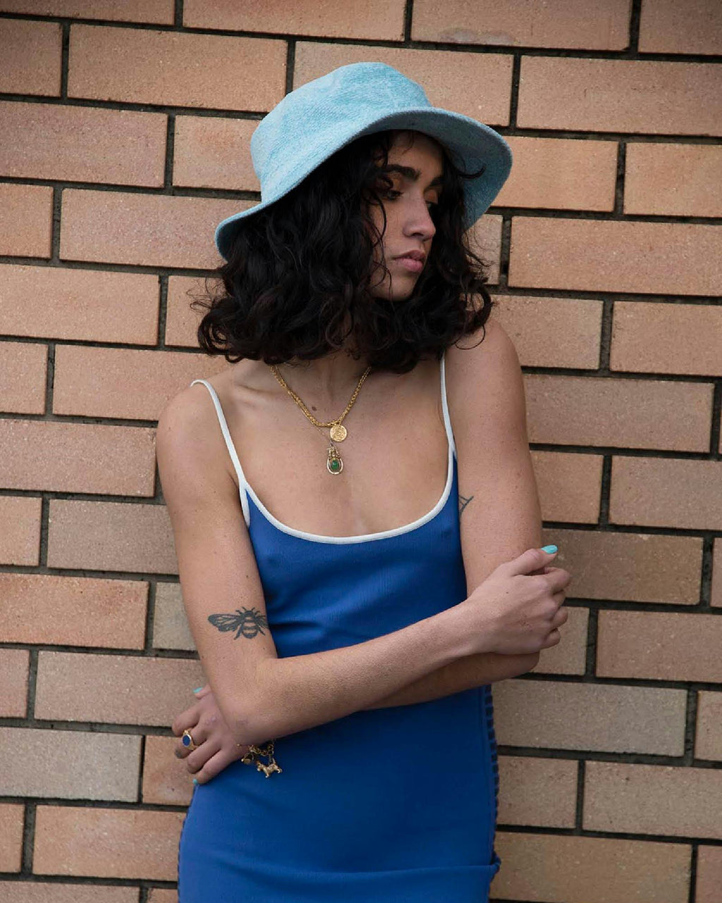 The Saturday Bucket Hat - Blue