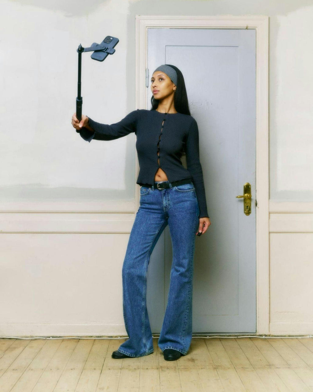 Elba Bootcut Jeans - Bay Sky Retro