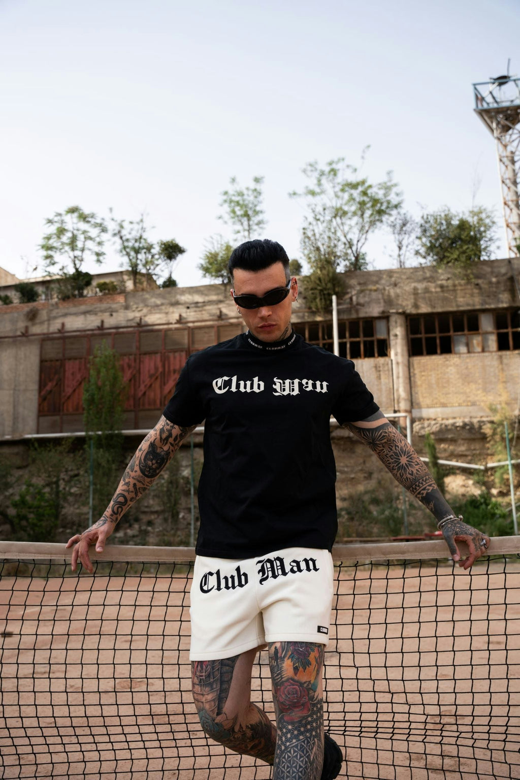 Clubman 'Creme Noir’ Shorts