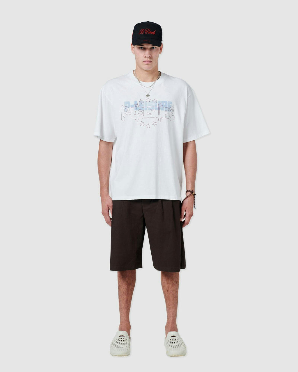p-star t-shirt white