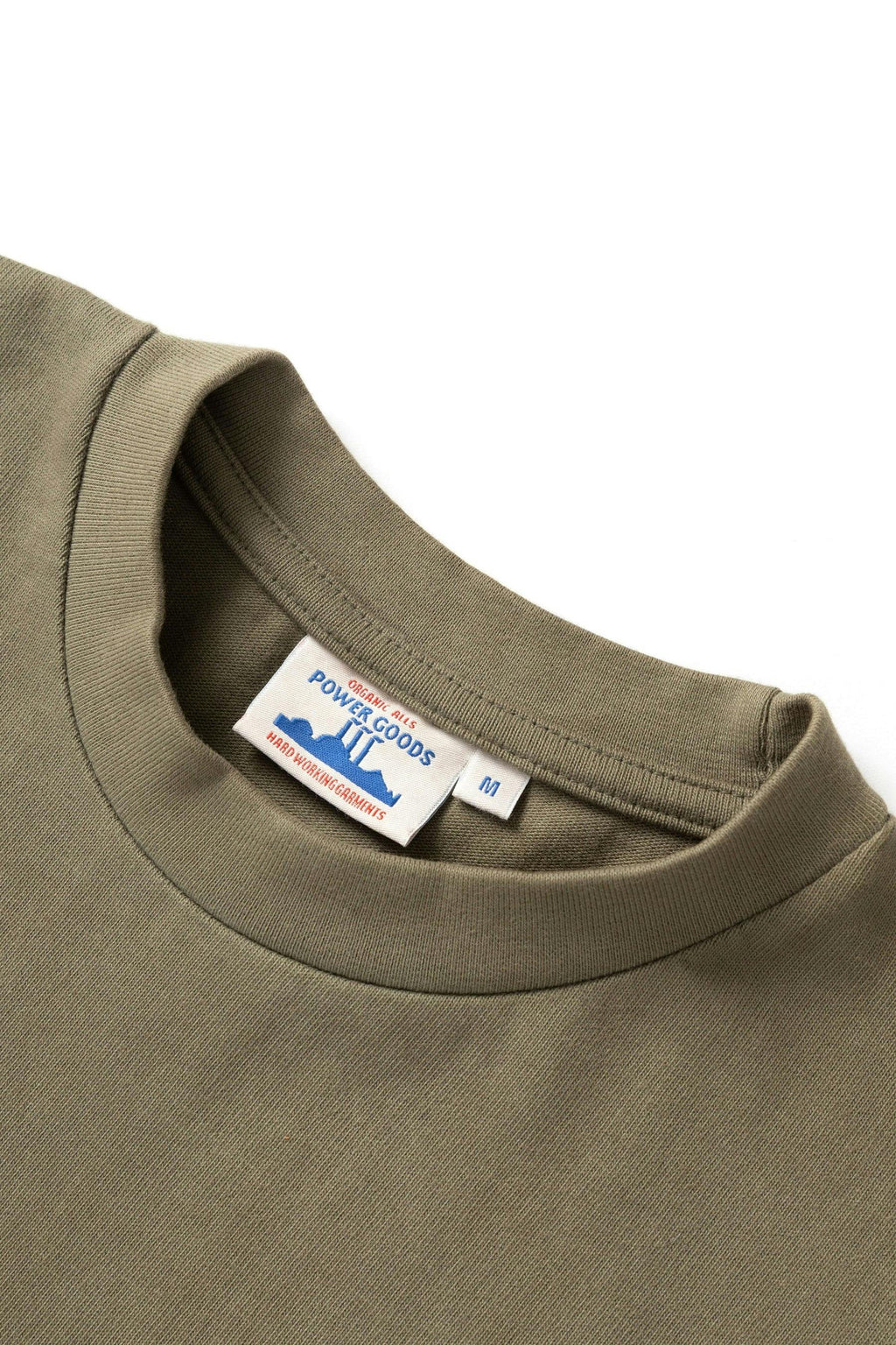 Power Goods Super Weight Tee in Olive