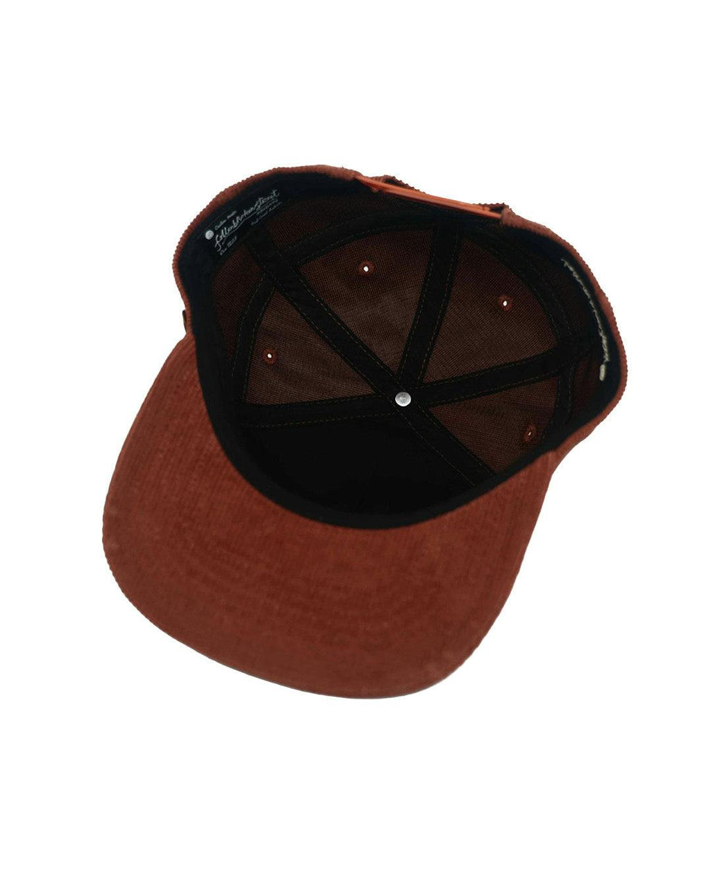 The Stash Cap – Wombat Embroidery – Corduroy Brown Snapback Hat