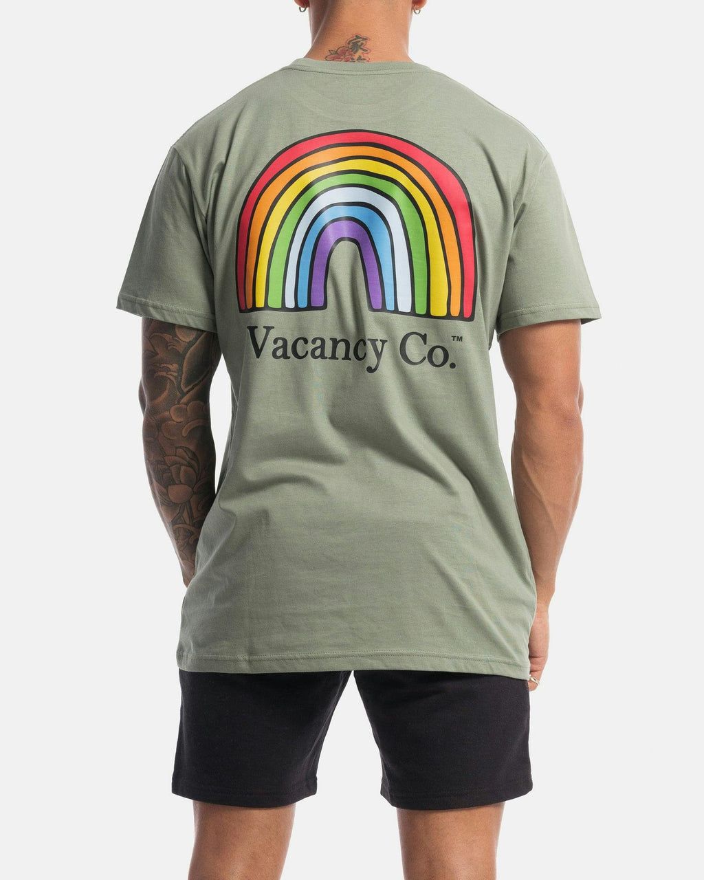 Hand-drawn Rainbow Tee