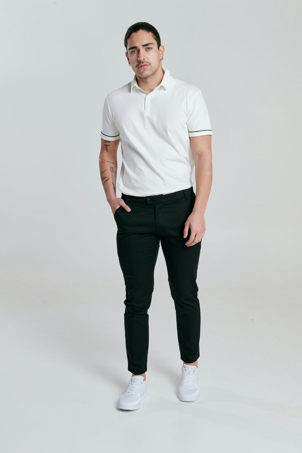 STERLING Black Chino Pant