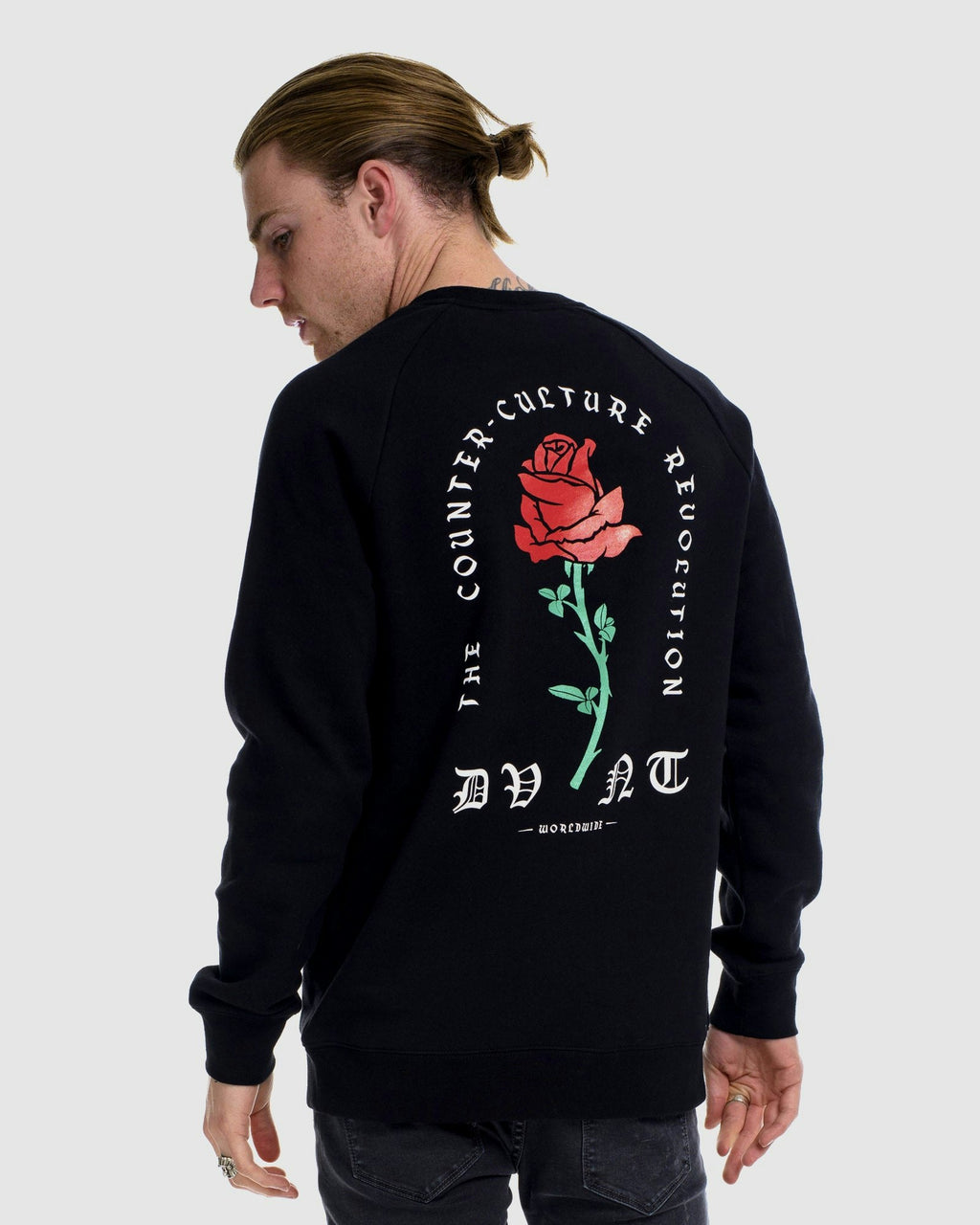 Barbed Rose Crewneck