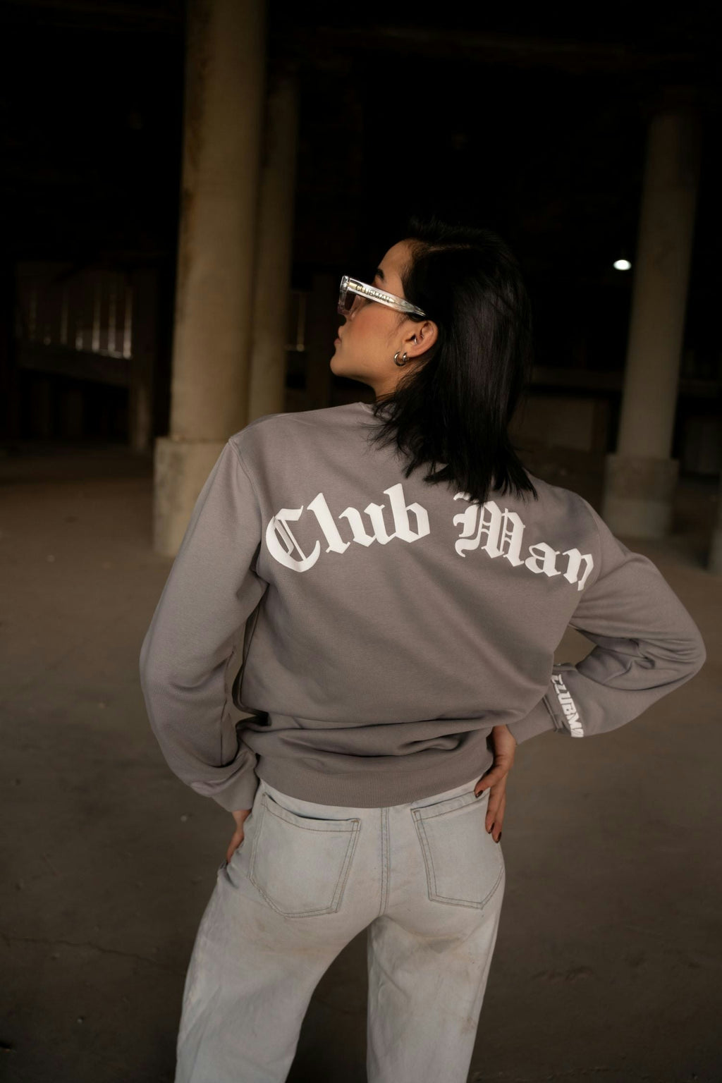 Clubman ‘Signature Mist’ Sweater