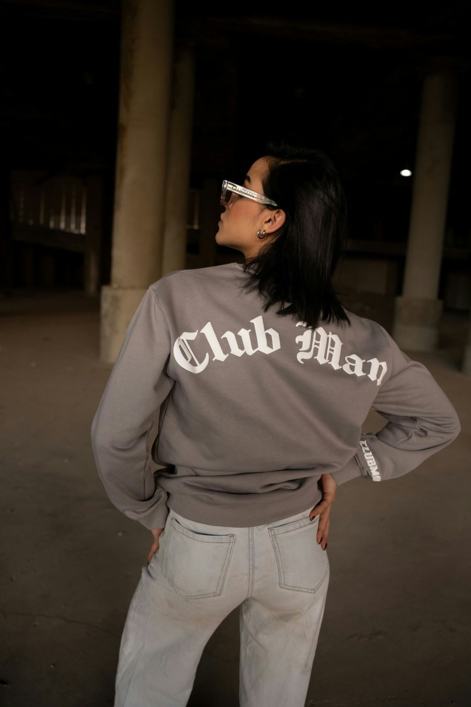 Clubman ‘Signature Mist’ Sweater