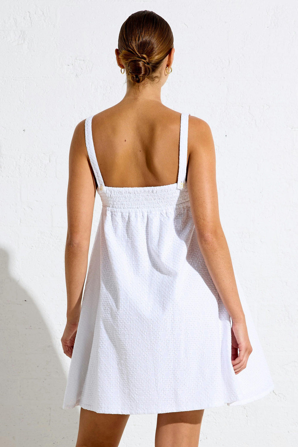 MAGNOLIA COTTON MINI DRESS