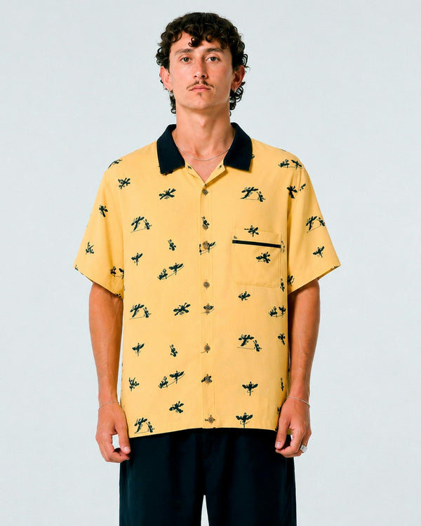 Swoopy Boy Short Sleeve Shirt - Sunflower image 1