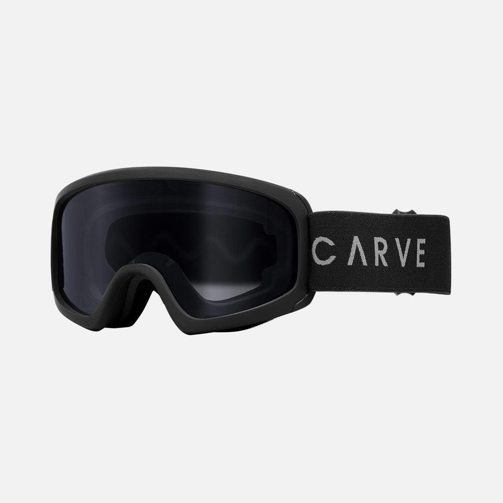 Shred MTB Goggle - Matte Black Frame Grey Lens